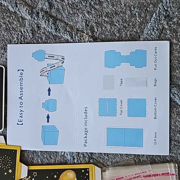 Happy Birthday Money Box for Cash Pull DIY Money Gift Box - Picture 4 of 8